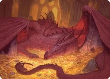 Smaug the Magnificent Art Card (ASHOB-043) - Art Series: The Hobbit-1