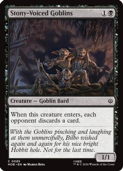 Stony-Voiced Goblins (HOB-085) - The Hobbit Foil-1