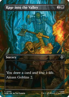 Rage into the Valley (Borderless) (HOB-200) - The Hobbit Foil-1