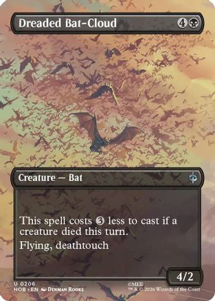 Dreaded Bat-Cloud (Borderless) (HOB-206) - The Hobbit Foil-1