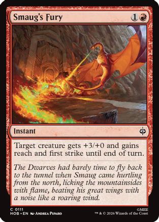Smaug's Fury (HOB-111) - The Hobbit Foil-1