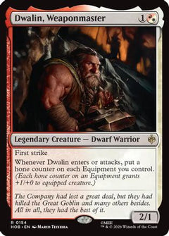 Dwalin, Weaponmaster (HOB-154) - The Hobbit Foil-1