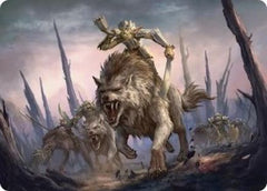 Signal the Onslaught Art Card (ASHOB-052) - Art Series: The Hobbit-1