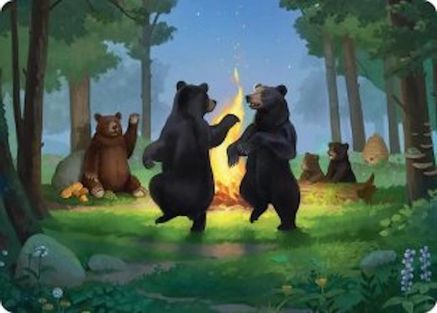Dancing from Dark to Dawn Art Card (ASHOB-021) - Art Series: The Hobbit-1