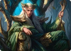 Thranduil, the Elvenking Art Card (ASHOB-022) - Art Series: The Hobbit-1
