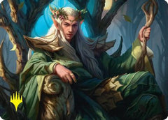 Thranduil, the Elvenking Art Card (Gold-Stamped) (ASHOB-022) - Art Series: The Hobbit-1