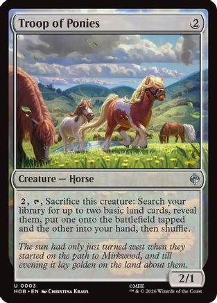 Troop of Ponies (HOB-003) - The Hobbit-1