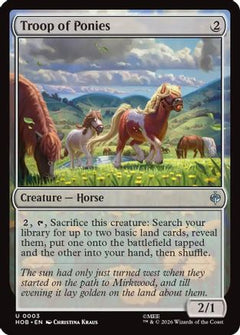 Troop of Ponies (HOB-003) - The Hobbit Foil-1
