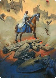 Aragorn, the Uniter Art Card (ASHOB-034) - Art Series: The Hobbit-1