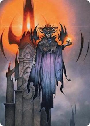 Sauron, the Lidless Eye Art Card (ASHOB-036) - Art Series: The Hobbit-1