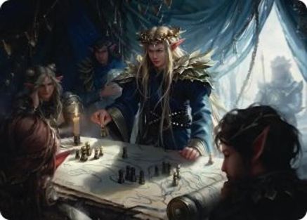 Thranduil the Strategist Art Card (ASHOB-049) - Art Series: The Hobbit-1
