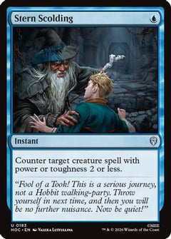 Stern Scolding (HOC-183) - The Hobbit: Eternal-Legal-1
