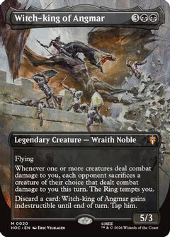 Witch-king of Angmar (Borderless) (HOC-020) - The Hobbit: Eternal-Legal-1