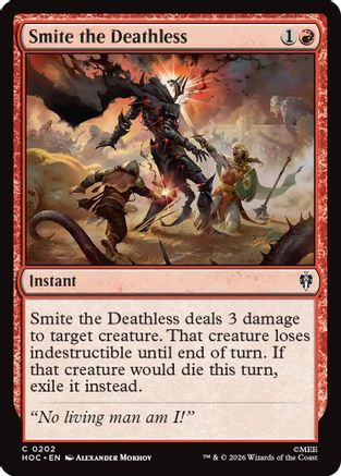 Smite the Deathless (HOC-202) - The Hobbit: Eternal-Legal-1