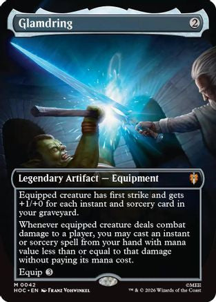 Glamdring (Borderless) (HOC-042) - The Hobbit: Eternal-Legal Foil-1