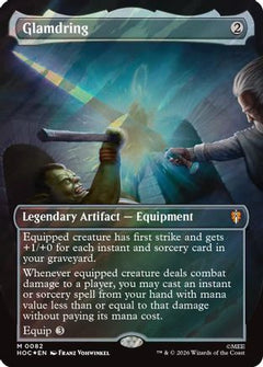 Glamdring (Borderless) (Surge Foil) (HOC-082) - The Hobbit: Eternal-Legal Foil-1