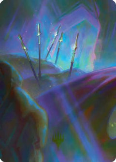 Long-Lost Lances Art Card (7/12) (ASHOB-007) - Art Series: The Hobbit-1