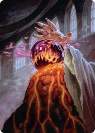 Palantir of Orthanc Art Card (ASHOB-037) - Art Series: The Hobbit-1