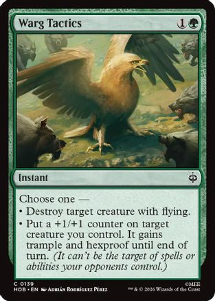 Warg Tactics (HOB-139) - The Hobbit Foil-1