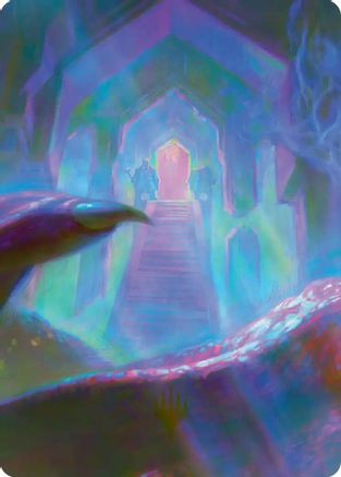 Dragon-Cursed Halls Art Card (8/12) (ASHOB-008) - Art Series: The Hobbit-1