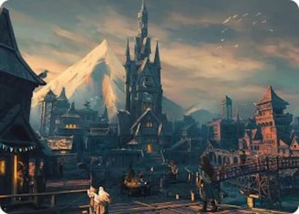 Lake-town Art Card (ASHOB-024) - Art Series: The Hobbit-1