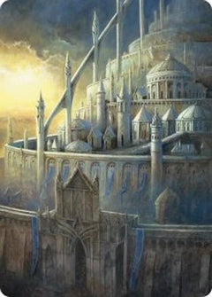 Minas Tirith Art Card (ASHOB-038) - Art Series: The Hobbit-1