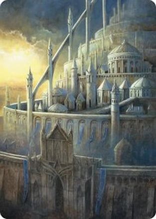 Minas Tirith Art Card (ASHOB-038) - Art Series: The Hobbit-1