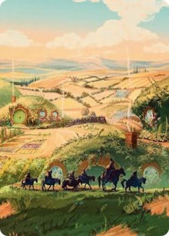 Plains Art Card (ASHOB-041) - Art Series: The Hobbit-1