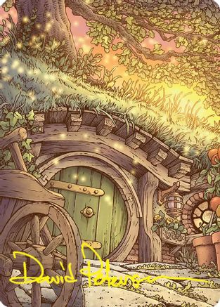 Plains (Summer) Art Card (Gold-Stamped Signature) (ASHOB-045) - Art Series: The Hobbit-1