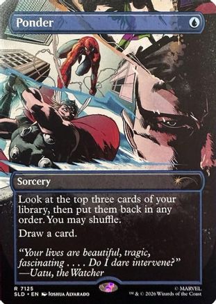 Ponder (7125) (SLD-7125) - Secret Lair Drop Series-1