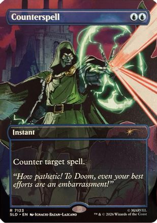 Counterspell (7123) (SLD-7123) - Secret Lair Drop Series-1