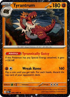 Tyrantrum 045/088  - Holofoil Blister Exclusives - Rare-1