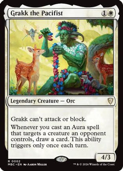 Grakk the Pacifist (-002) - Mystery Booster Commander Edition-1