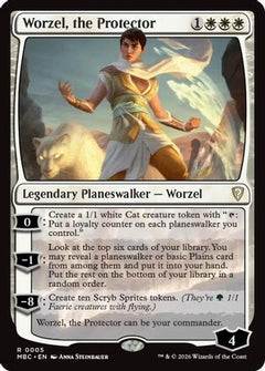 Worzel, the Protector (-005) - Mystery Booster Commander Edition Foil-1