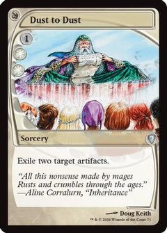 Dust to Dust (Future Sight) (-071) - Mystery Booster Commander Edition Foil-1