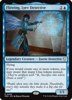 Flitwing, Lyev Detective (-008) - Mystery Booster Commander Edition-1