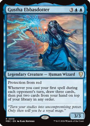 Gustha Ebbasdotter (-010) - Mystery Booster Commander Edition-1