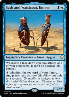 Sash and Waistcoat, Unmen (-011) - Mystery Booster Commander Edition Foil-1