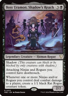 Boss Uramon, Shadow's Reach (-013) - Mystery Booster Commander Edition-1