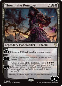 Thomil, the Destroyer (-019) - Mystery Booster Commander Edition-1