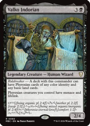 Valko Indorian (-060) - Mystery Booster Commander Edition-1