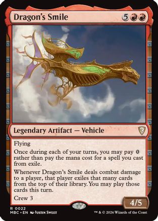 Dragon's Smile (-022) - Mystery Booster Commander Edition-1