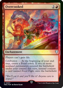 Overcooked (-067) - Mystery Booster Commander Edition Foil-1