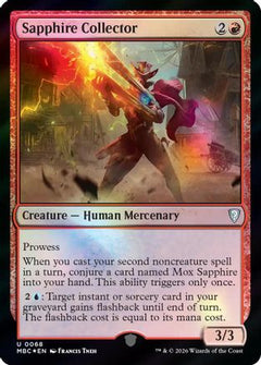 Sapphire Collector (-068) - Mystery Booster Commander Edition Foil-1