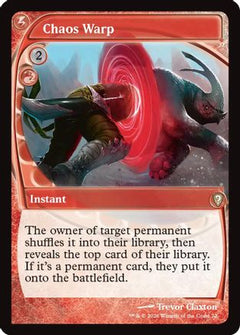 Chaos Warp (Future Sight) (-072) - Mystery Booster Commander Edition Foil-1