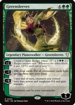 Greensleeves (-030) - Mystery Booster Commander Edition Foil-1