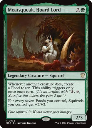 Meatsqueak, Hoard Lord (-032) - Mystery Booster Commander Edition-1