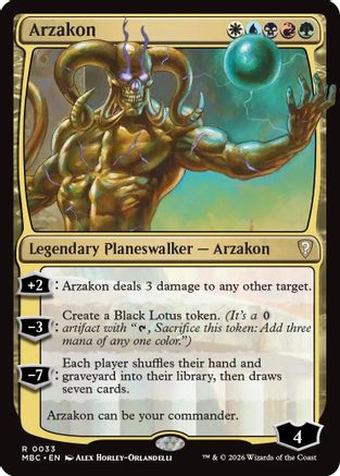 Arzakon (-033) - Mystery Booster Commander Edition-1