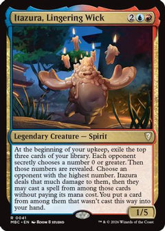 Itazura, Lingering Wick (-041) - Mystery Booster Commander Edition-1