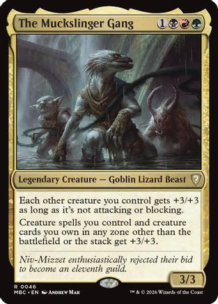 The Muckslinger Gang (-046) - Mystery Booster Commander Edition Foil-1